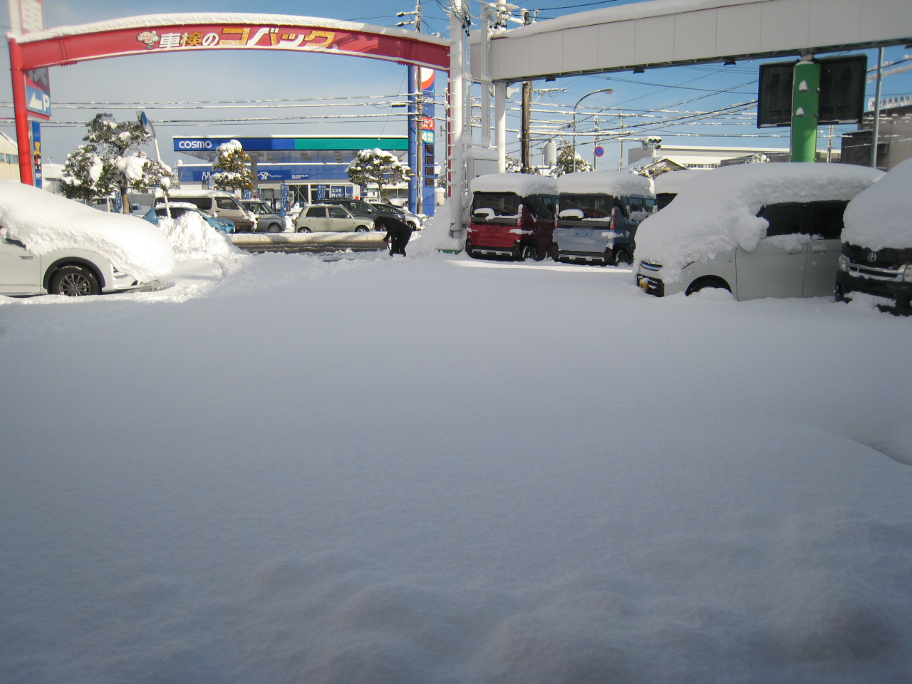 岐阜県「大雪警報⛄」発令！！